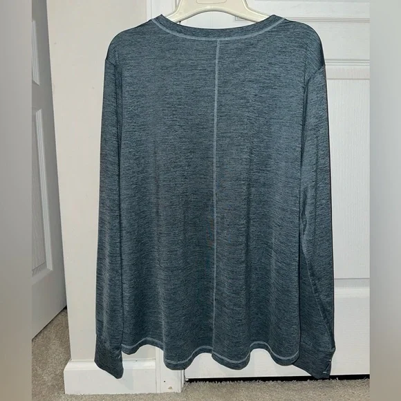 Eddie Bauer Blue Long Sleeve - Picture 3 of 7